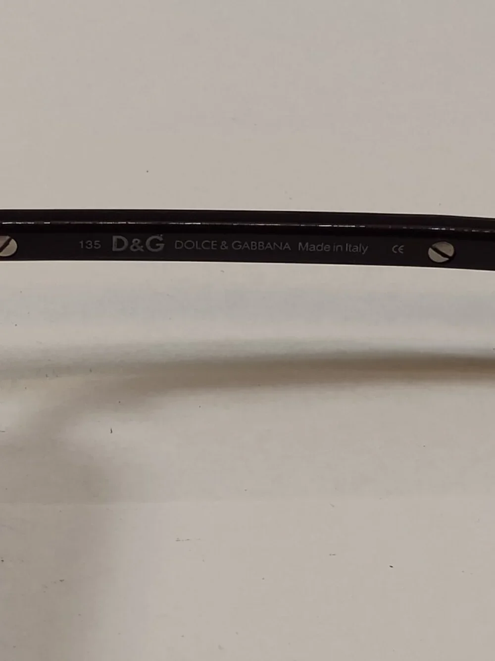 VINTAGE DOLCE & GABBANA DG 2011 Sunglasses with Hard Case Dust Bag Papers Y2K